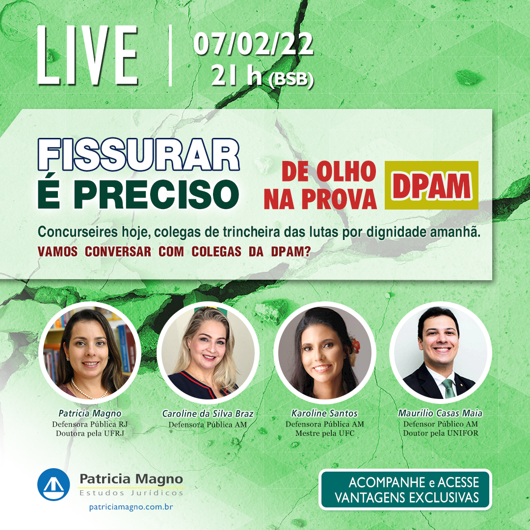 Fissurar é preciso - DPAM
