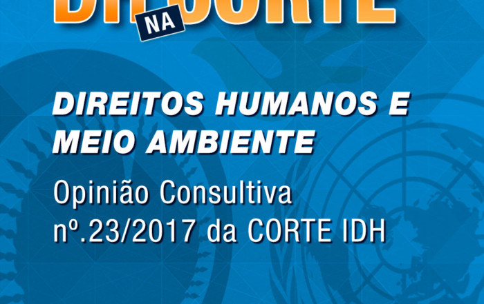 DIREITOS HUMANOS E MEIO AMBIENTE