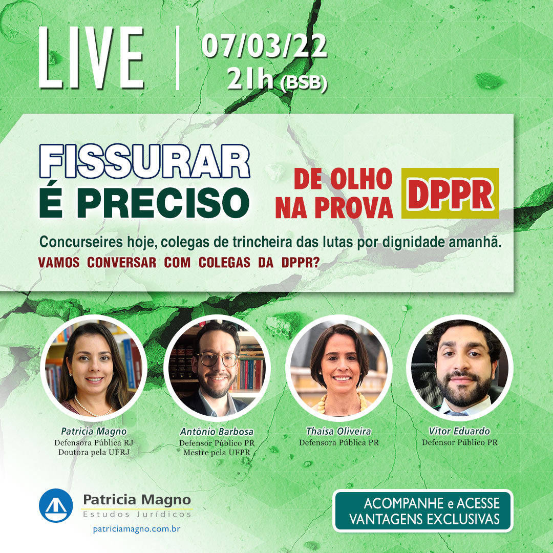 Fissurar é preciso - DPPR