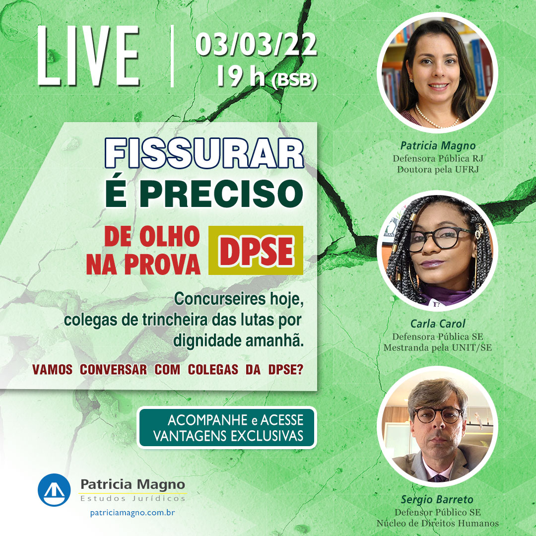 Fissurar é preciso - DPSE