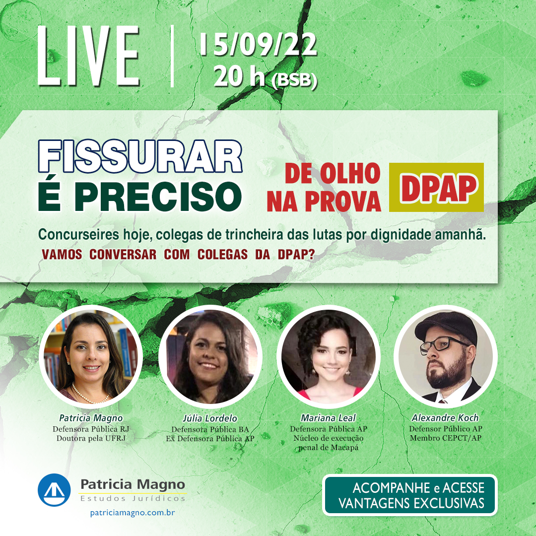 Fissurar é preciso - DPAP